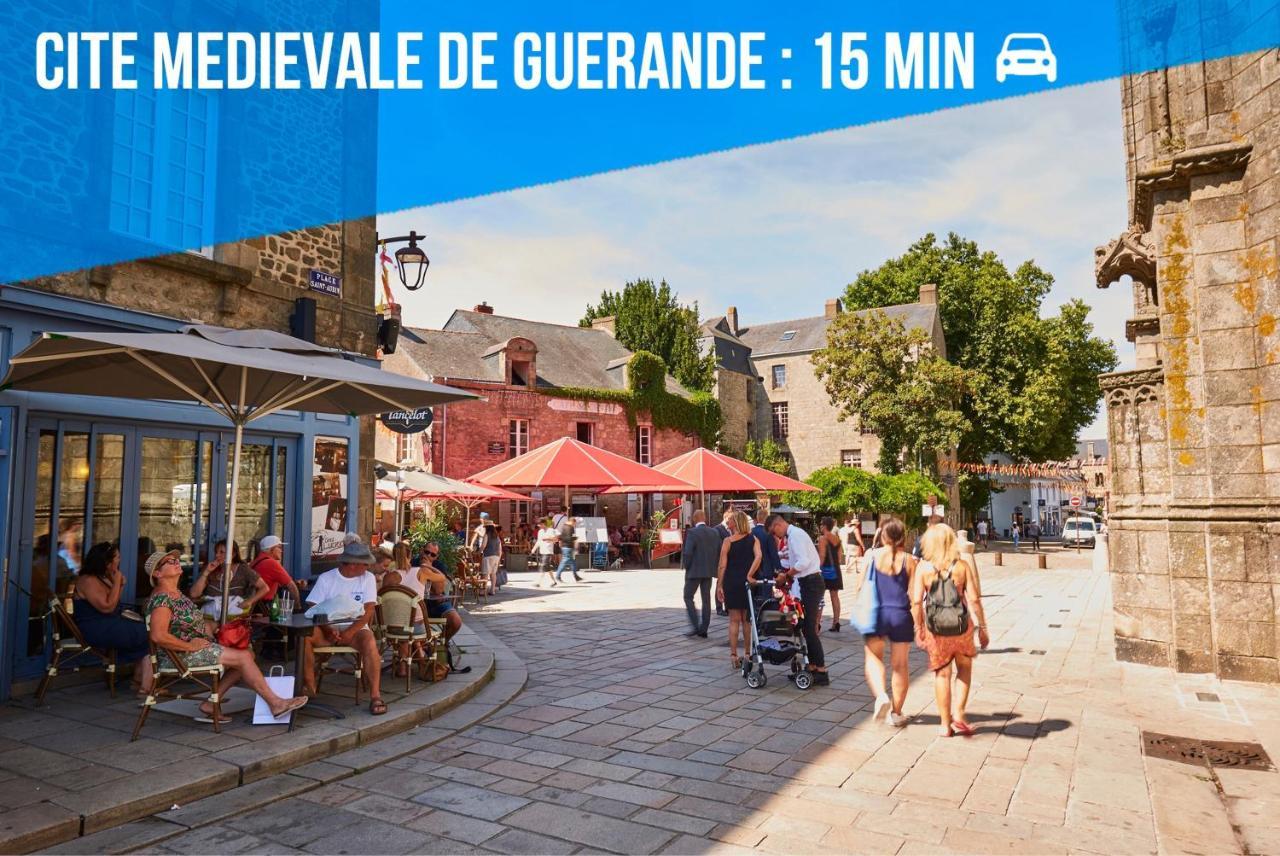 Appartement La Baule Pornichet Terrasse - Cuisine - Calme - Wifi - Parking Gratuit Bagian luar foto