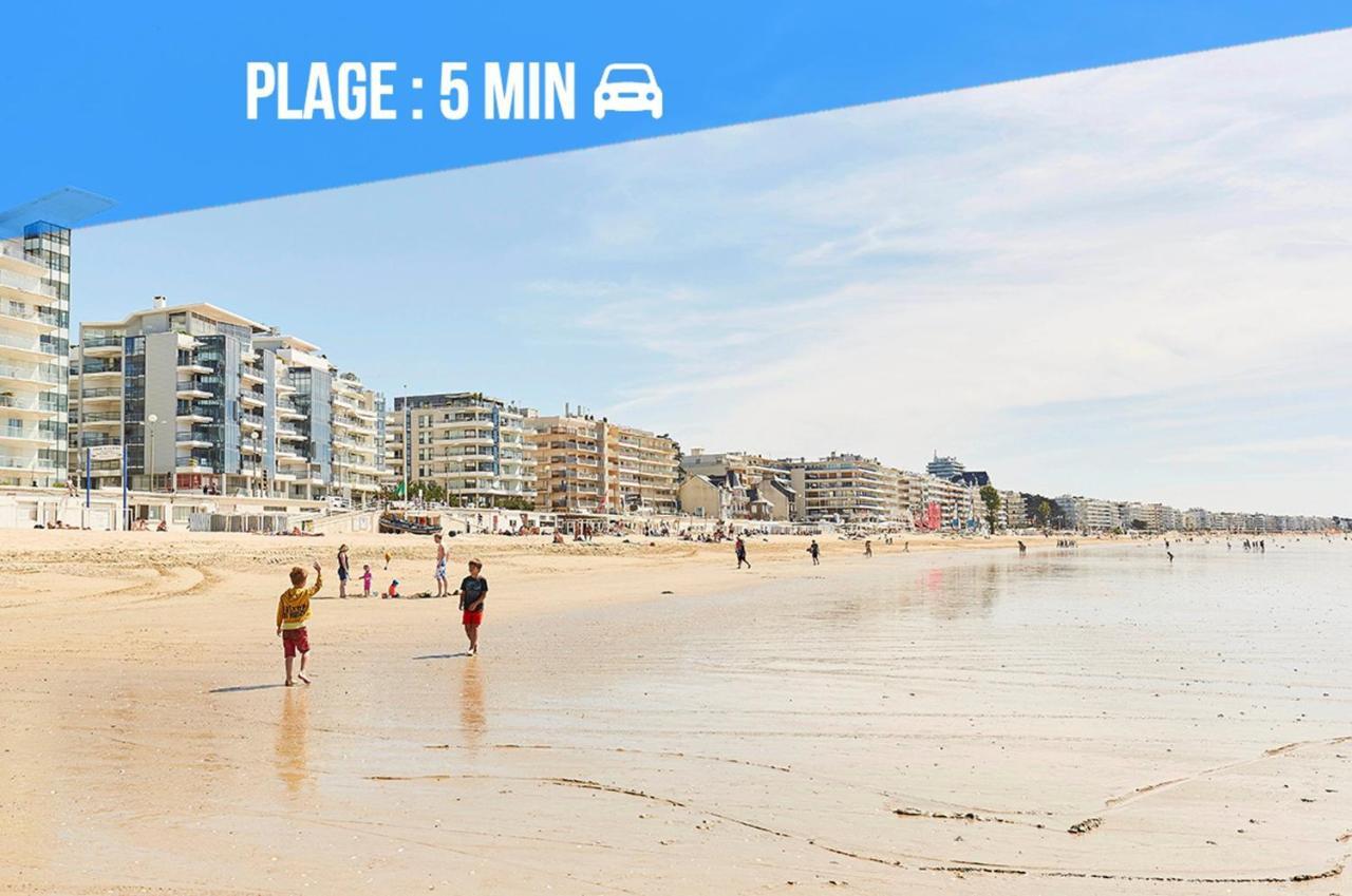 Appartement La Baule Pornichet Terrasse - Cuisine - Calme - Wifi - Parking Gratuit Bagian luar foto