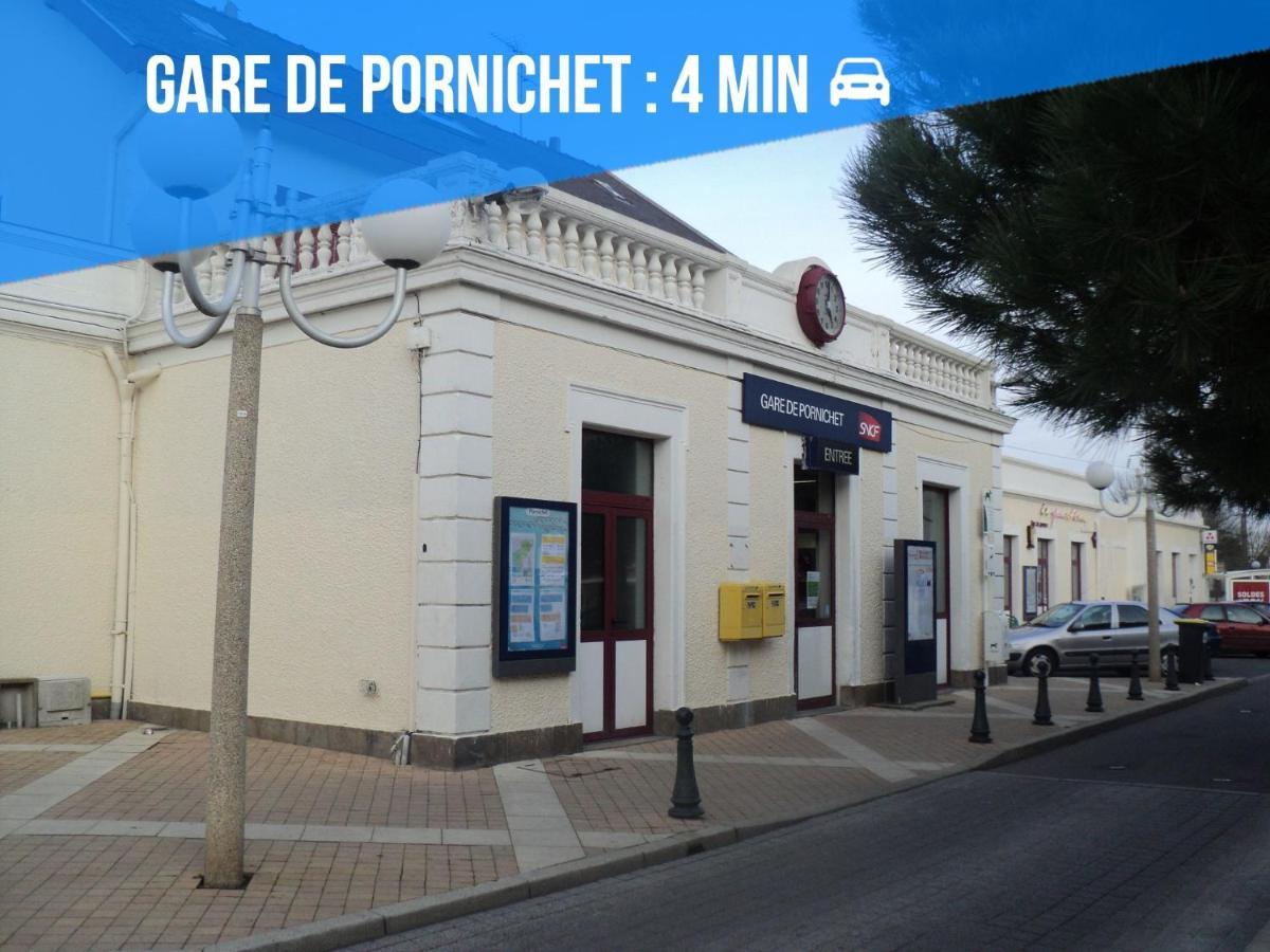 Appartement La Baule Pornichet Terrasse - Cuisine - Calme - Wifi - Parking Gratuit Bagian luar foto
