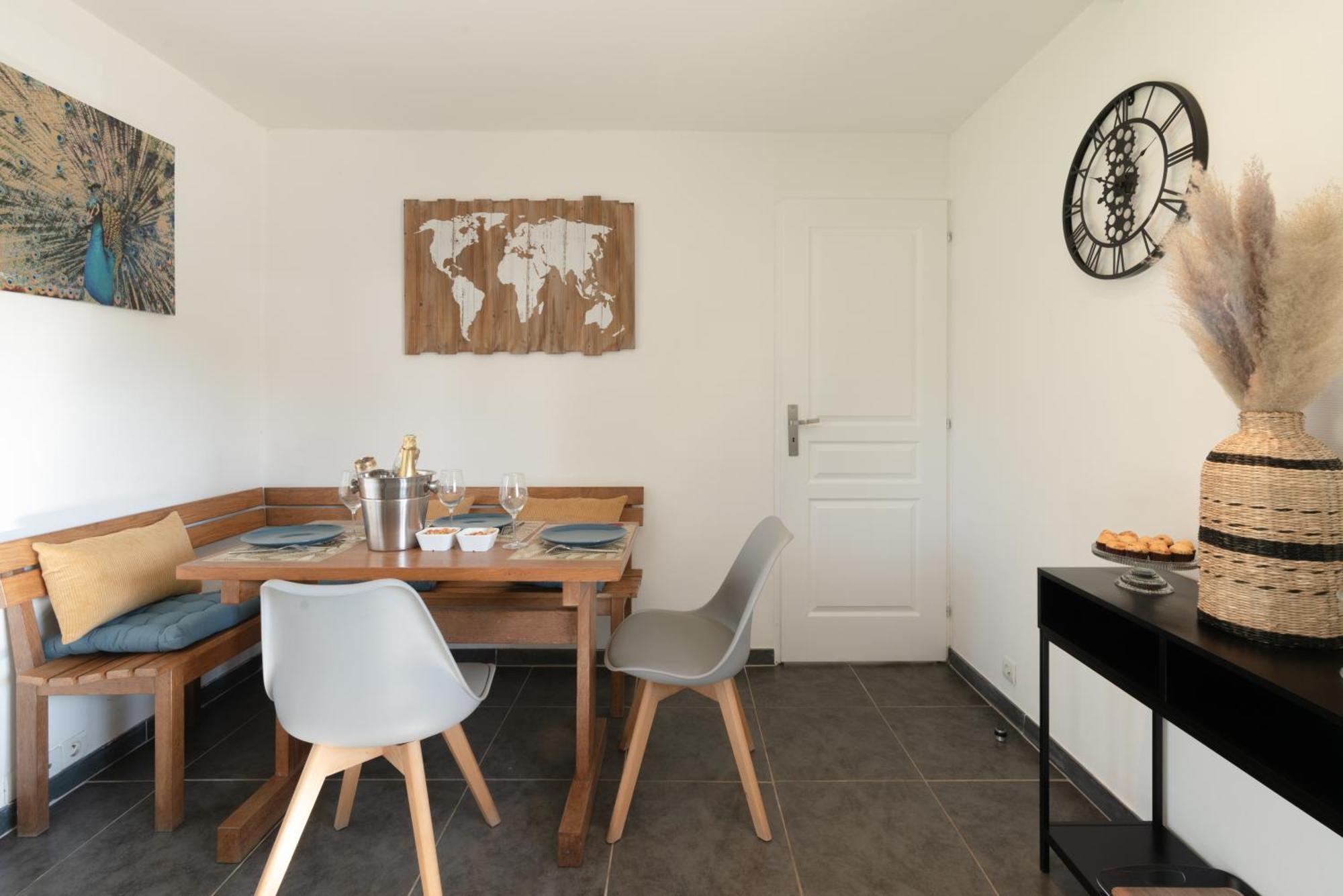 Appartement La Baule Pornichet Terrasse - Cuisine - Calme - Wifi - Parking Gratuit Bagian luar foto