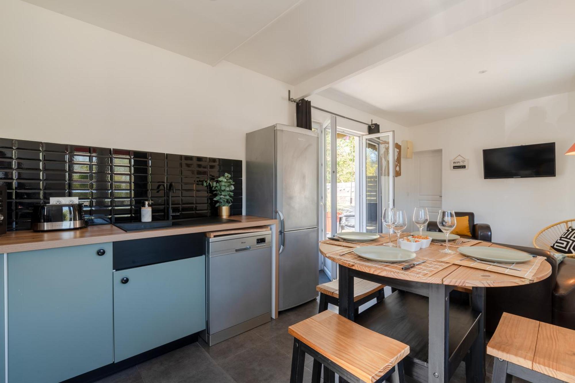 Appartement La Baule Pornichet Terrasse - Cuisine - Calme - Wifi - Parking Gratuit Bagian luar foto