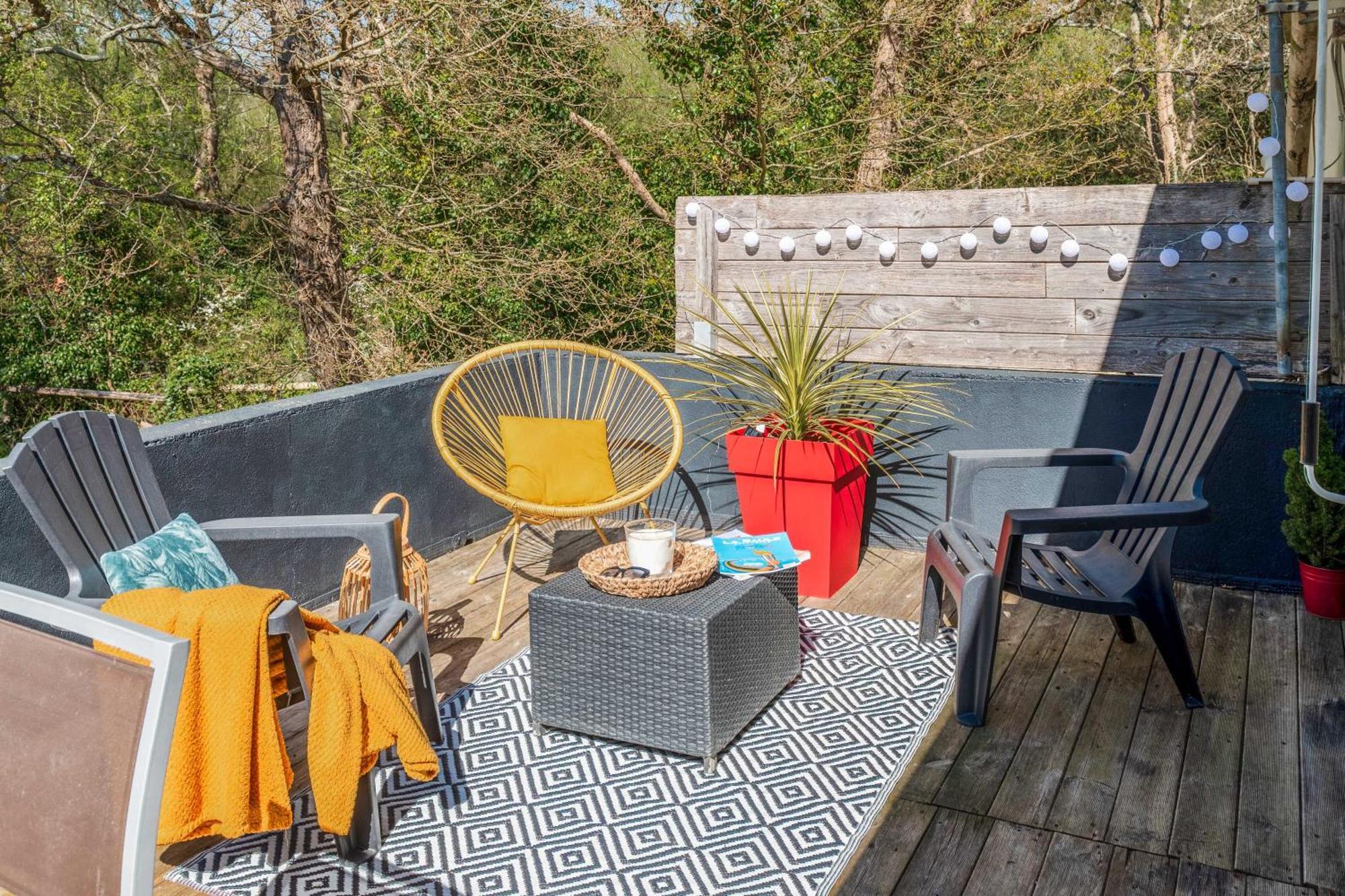 Appartement La Baule Pornichet Terrasse - Cuisine - Calme - Wifi - Parking Gratuit Bagian luar foto