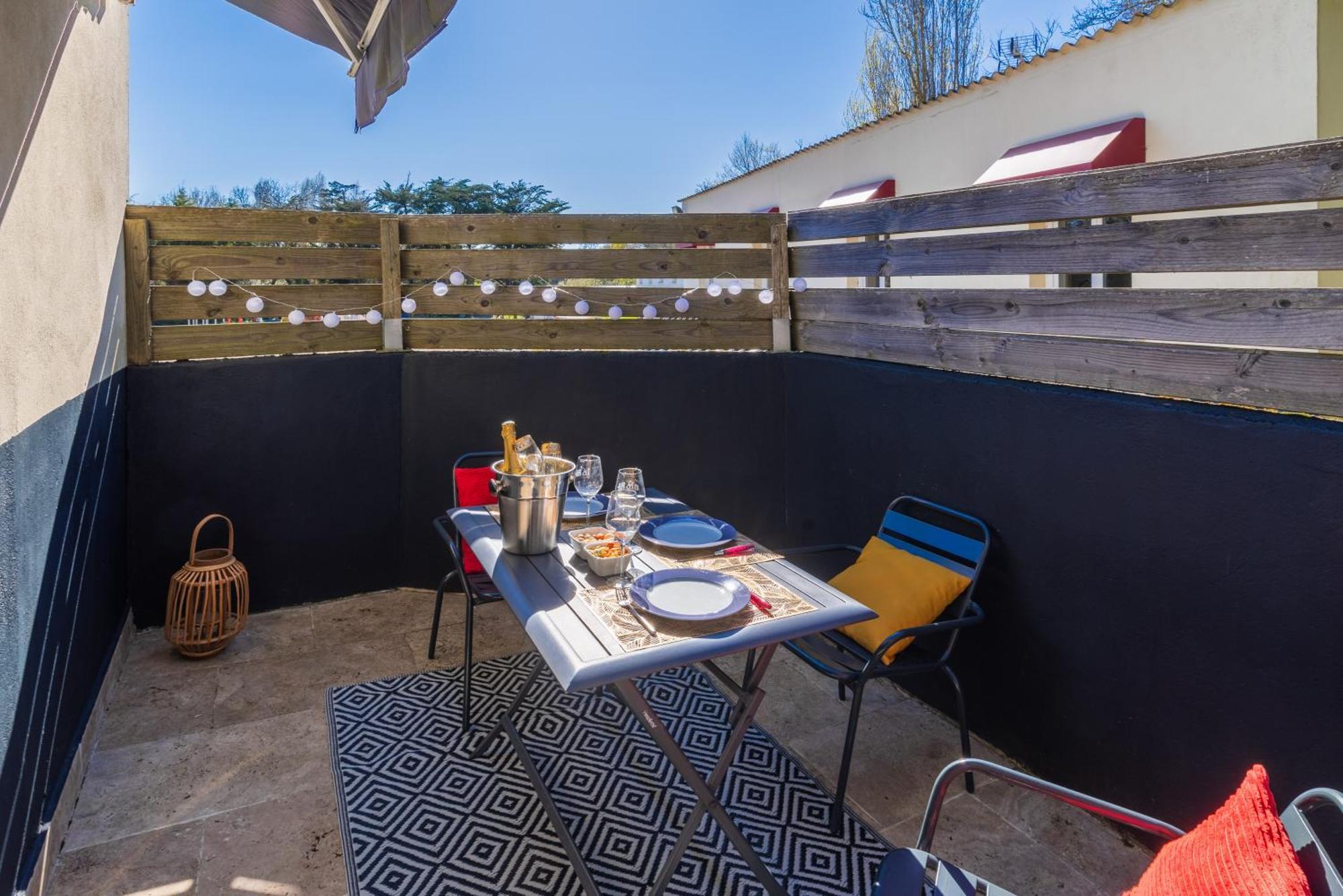 Appartement La Baule Pornichet Terrasse - Cuisine - Calme - Wifi - Parking Gratuit Bagian luar foto